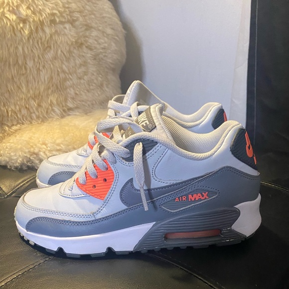 EUC Nike Air Max 90 LTR GS SZ 6/WMNS 7.5 Pure Platinum - Picture 11 of 16